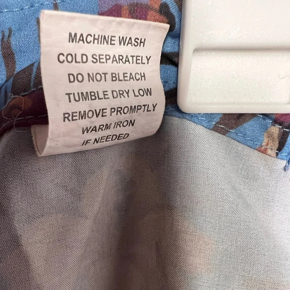 Brooklyn Cloth BKLYN, 36W tropical pocket lace up loop closure board short - Picture 10 of 10